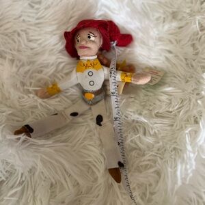 Plush Cowgirl Doll with Red Hair